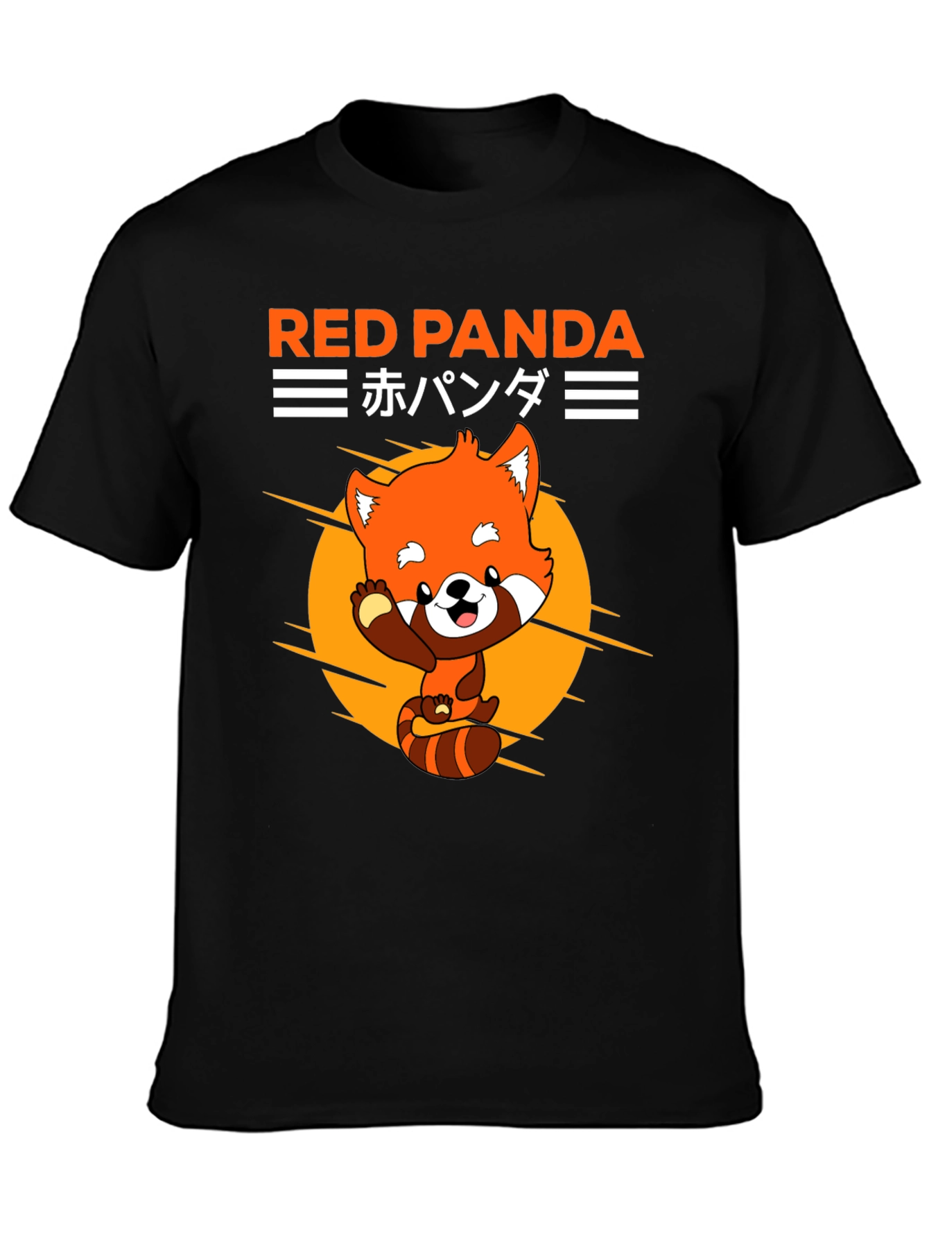 Red Panda Graphic Tee - Cute Anime Style