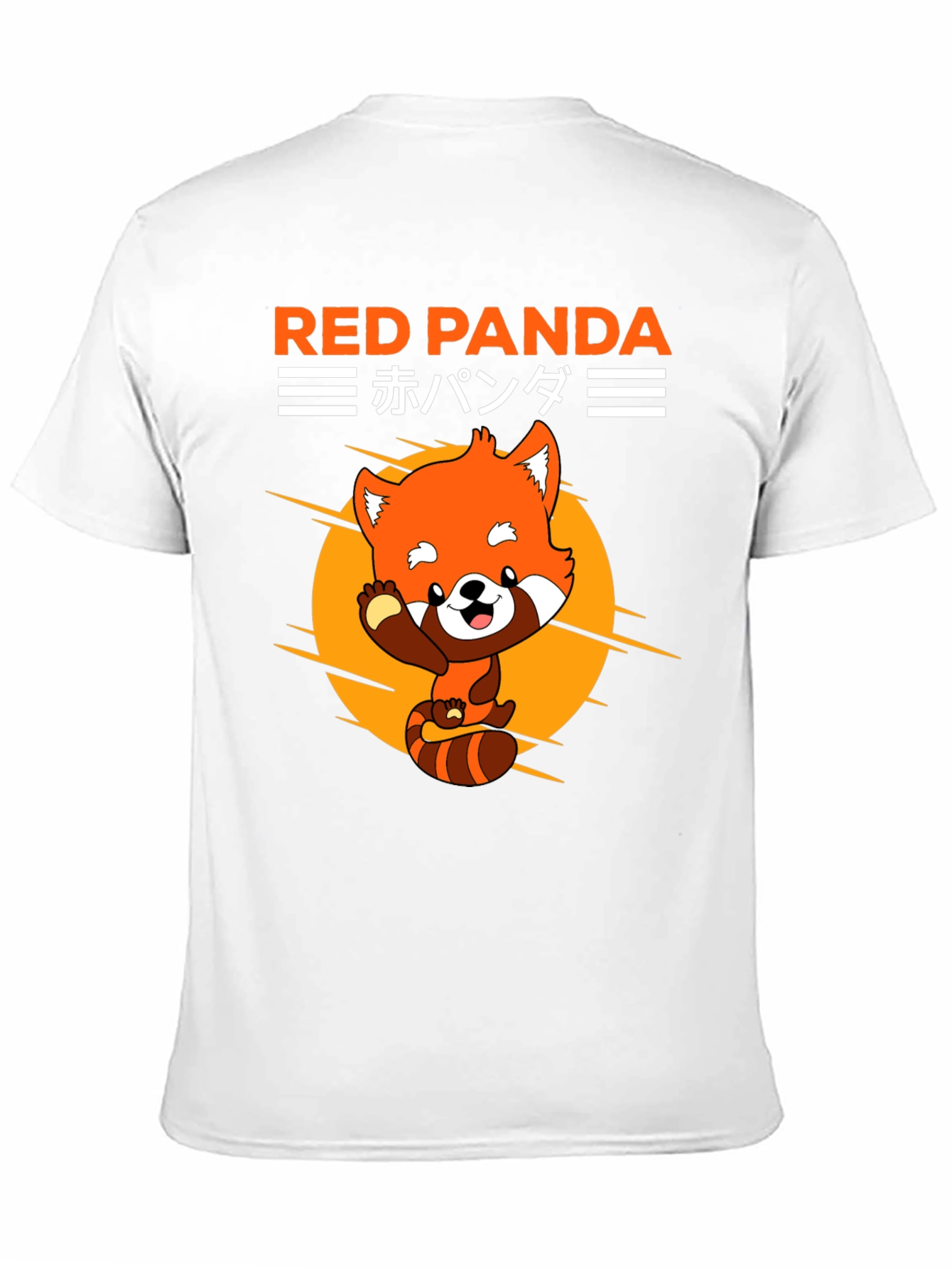 Red Panda Graphic Tee - Cute Anime Style