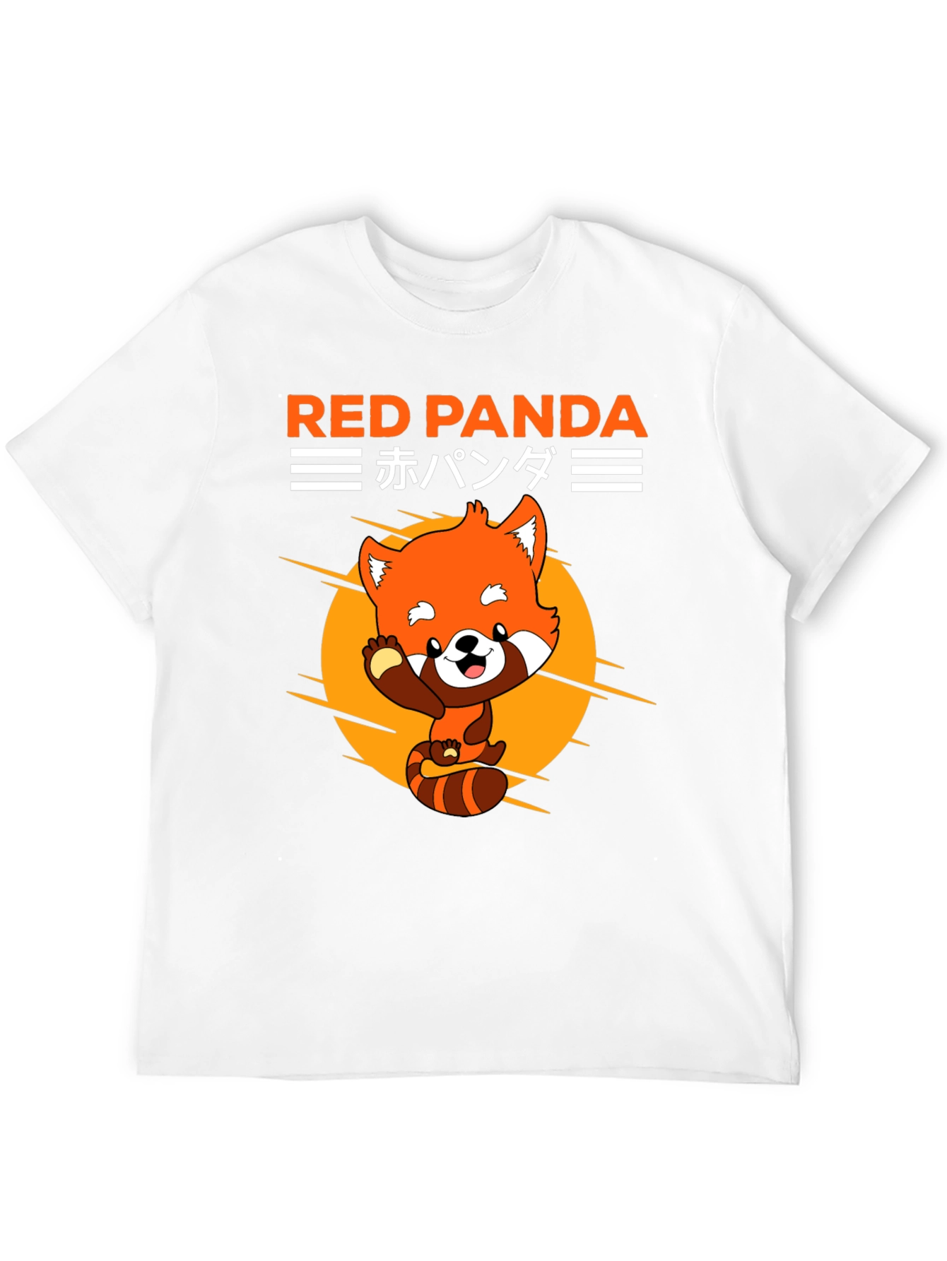 Red Panda Graphic Tee - Cute Anime Style