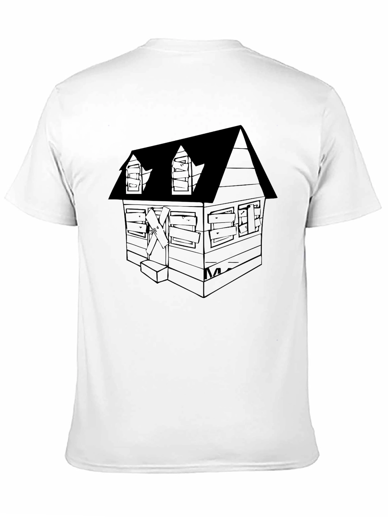 Creepy Cabin Graphic T-Shirt