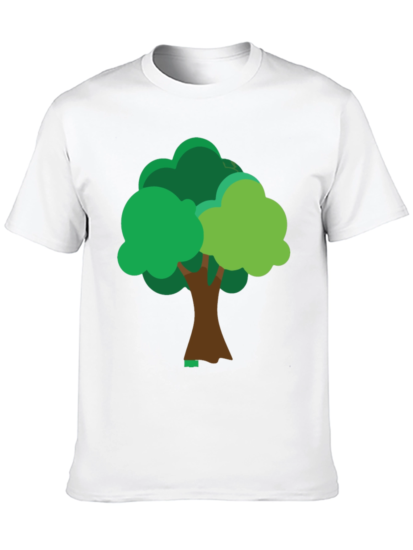 Fun Tree Graphic Tee - Casual Black T-Shirt