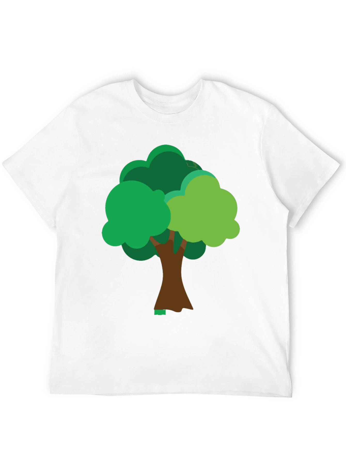 Fun Tree Graphic Tee - Casual Black T-Shirt