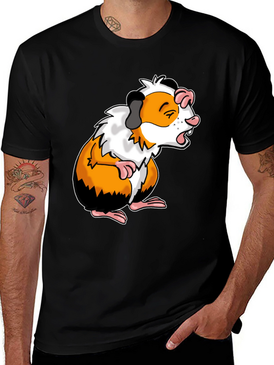 Guinea Pig Graphic Tee - Funny Animal Shirt