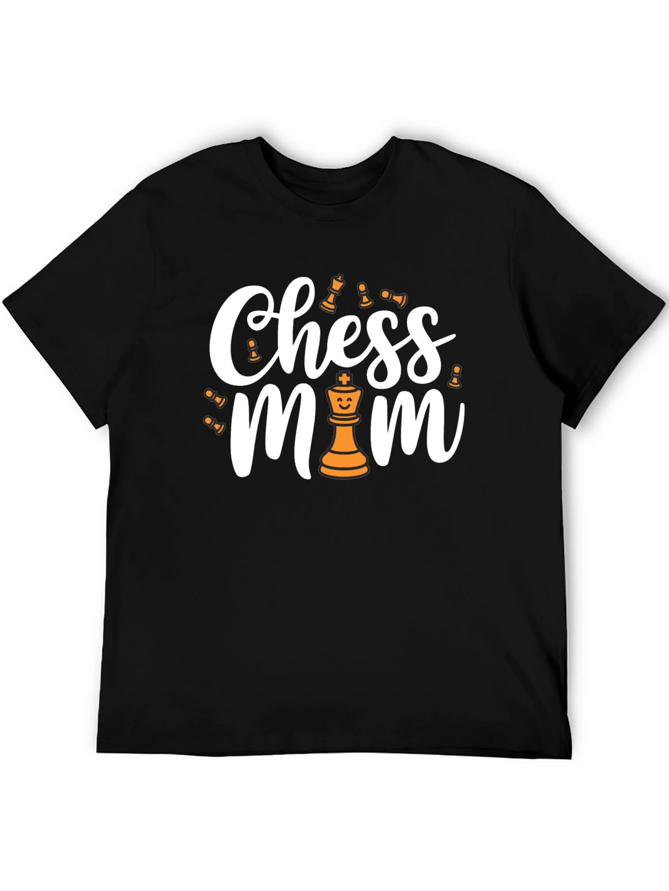 Chess Mom Black T-Shirt
