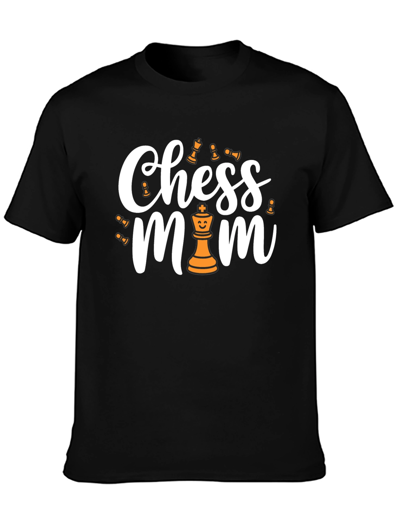 Chess Mom Black T-Shirt