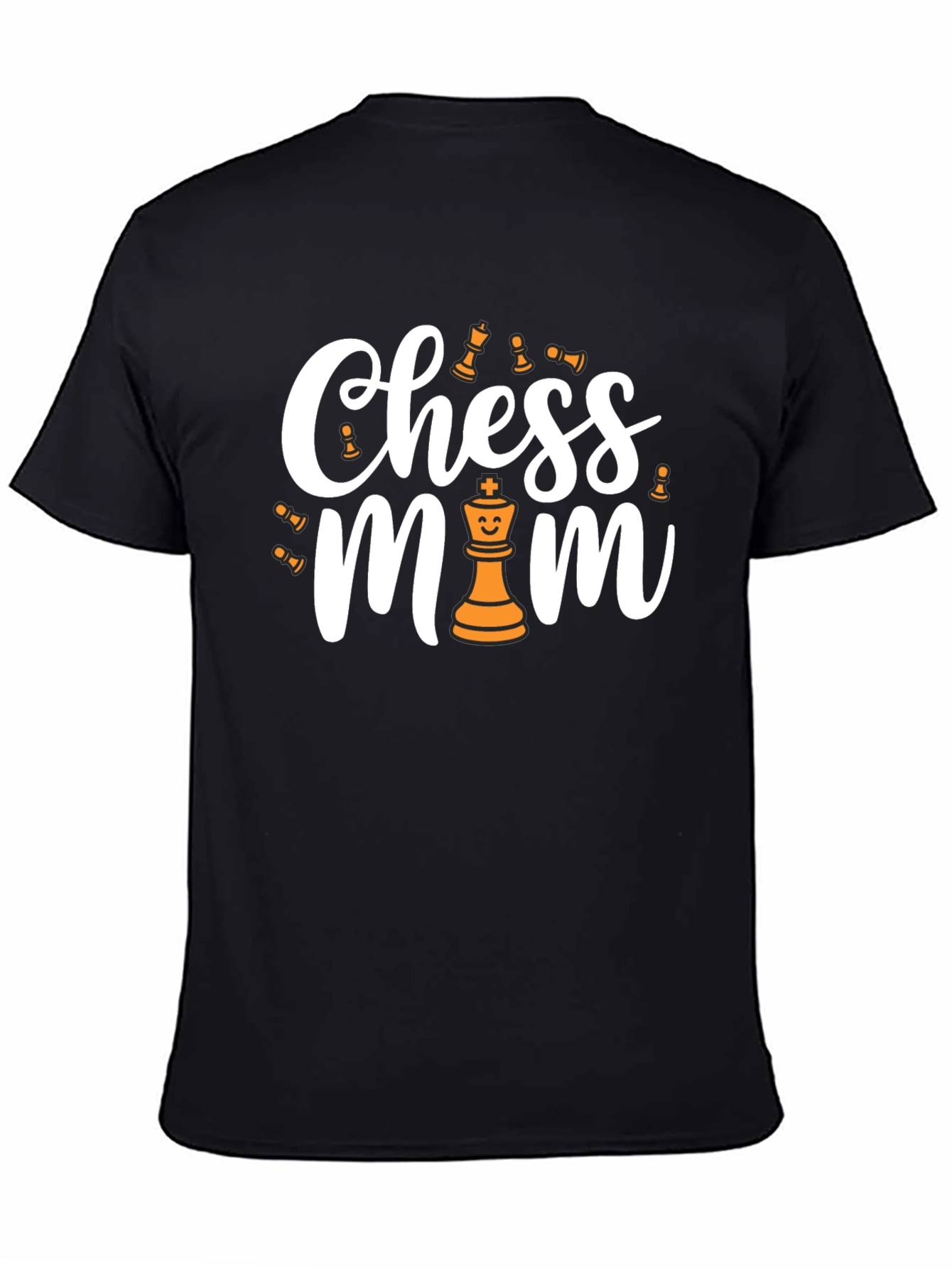 Chess Mom Black T-Shirt
