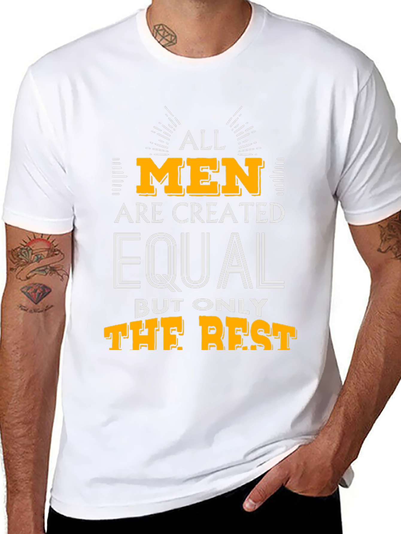 All Men Are Created Equal - Graphic T-Shirt