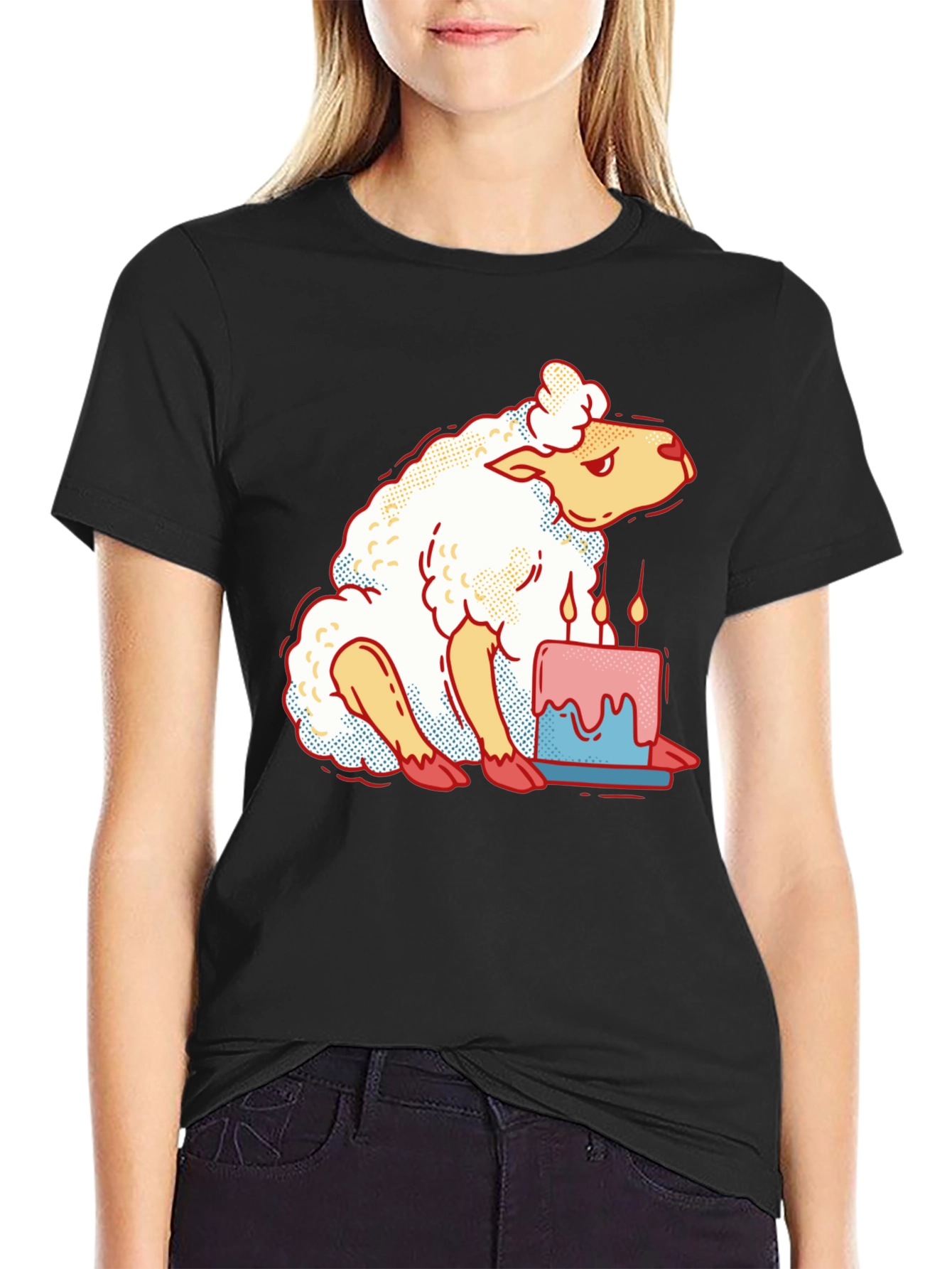 Grumpy Birthday Sheep T-Shirt