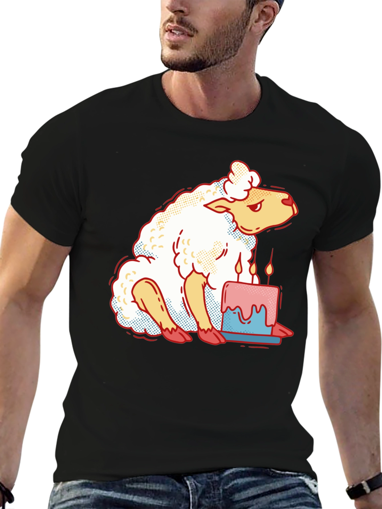 Grumpy Birthday Sheep T-Shirt