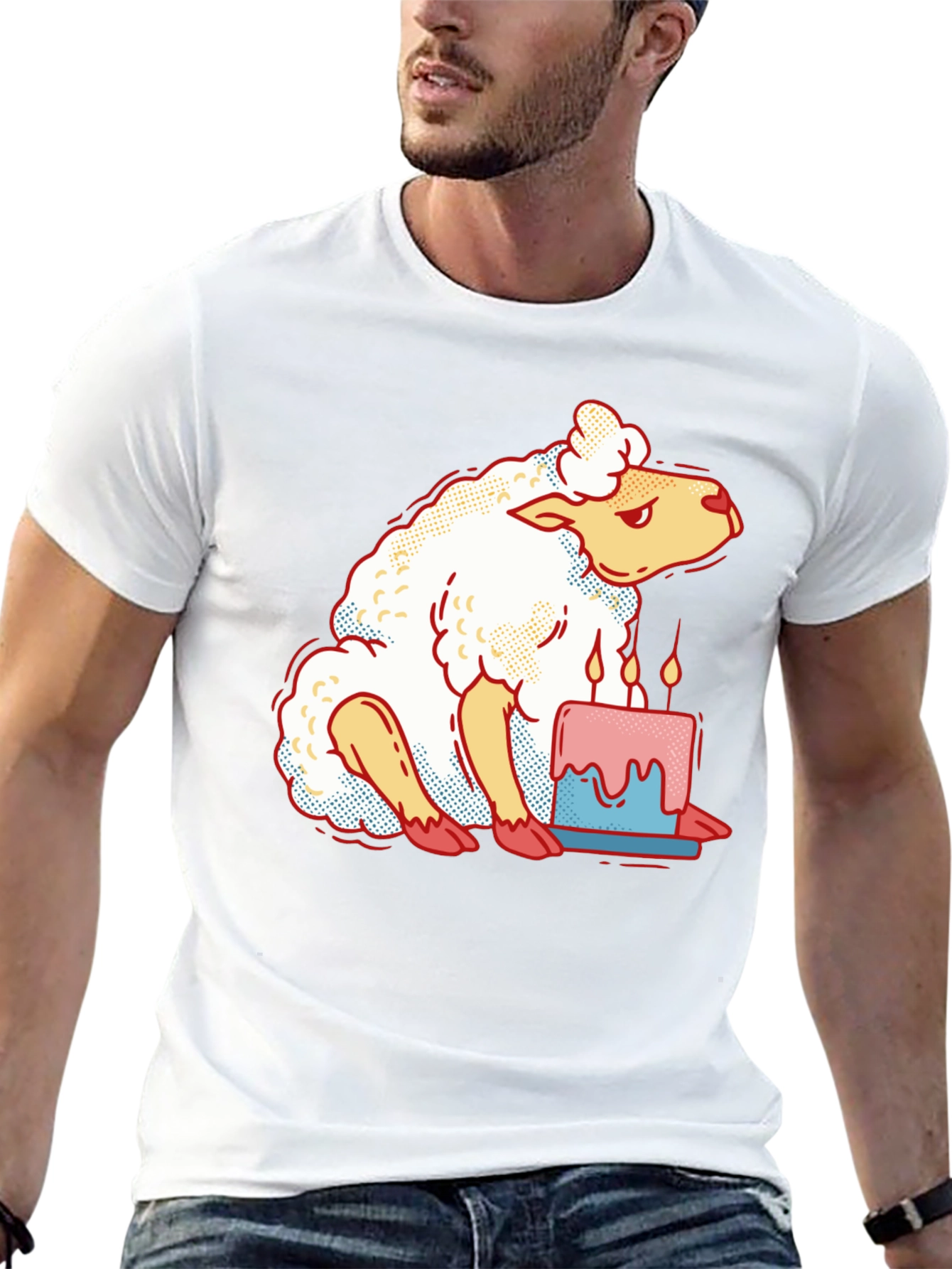 Grumpy Birthday Sheep T-Shirt