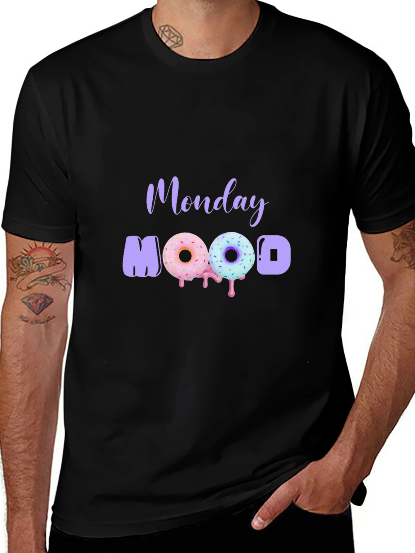Monday Mood Donut Graphic Tee