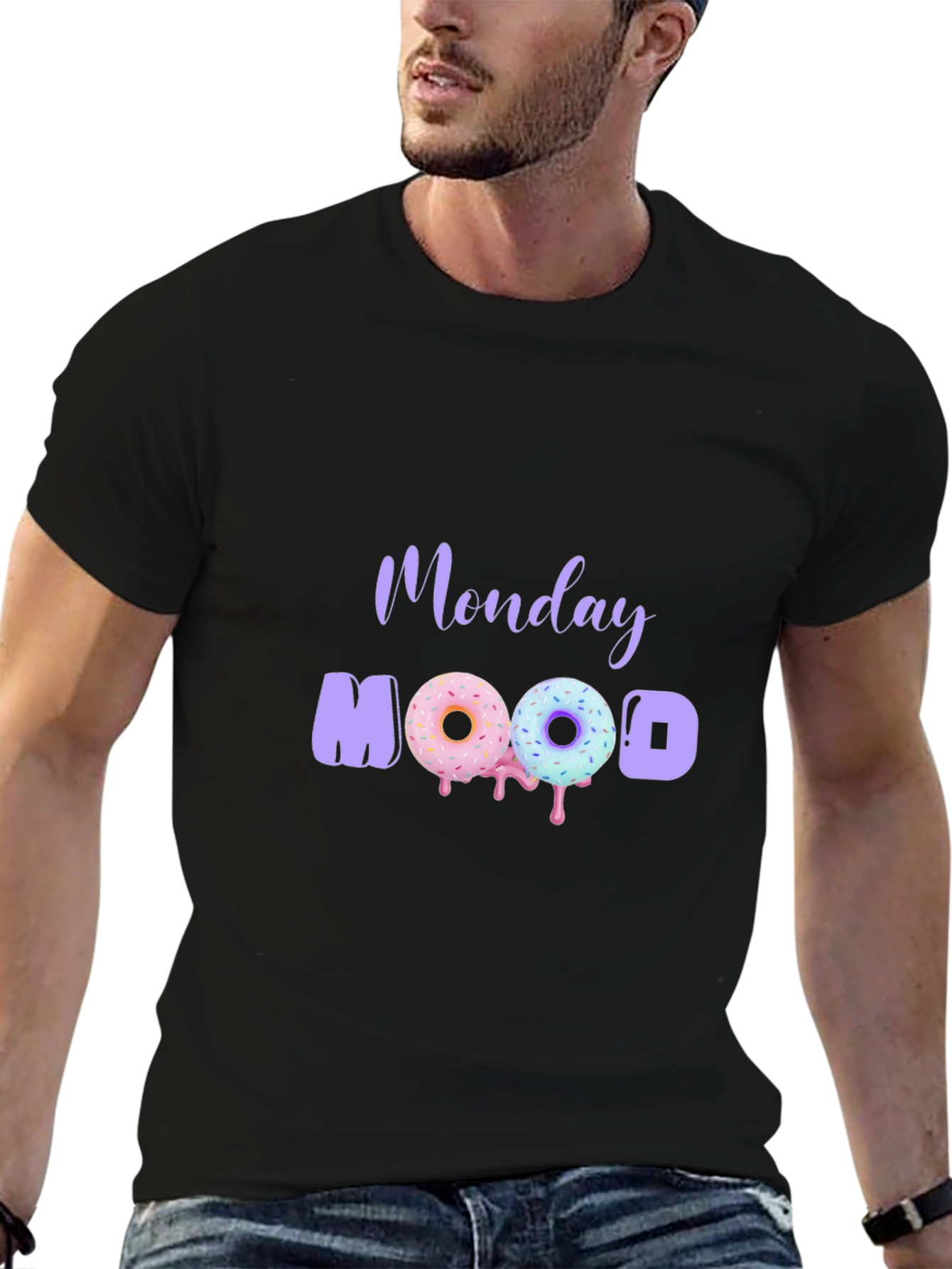 Monday Mood Donut Graphic Tee