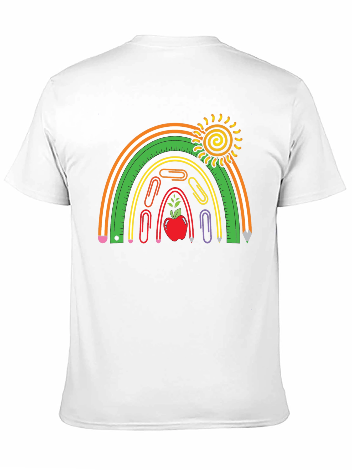 Teacher Rainbow Graphic T-Shirt