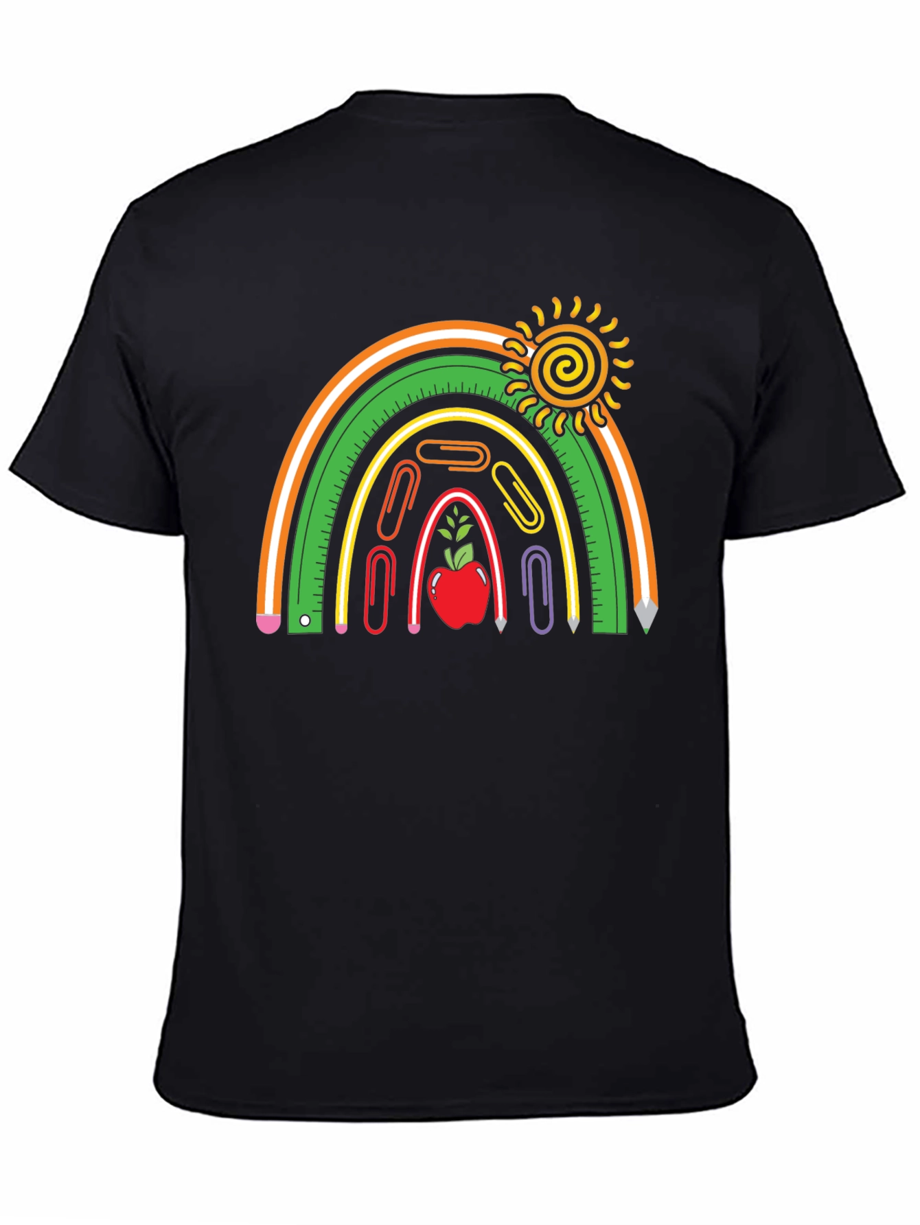 Teacher Rainbow Graphic T-Shirt