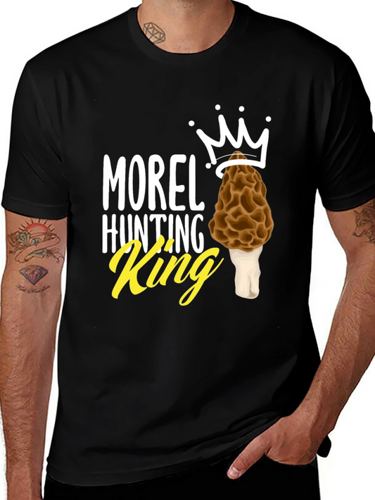 Morel Hunting King T-Shirt