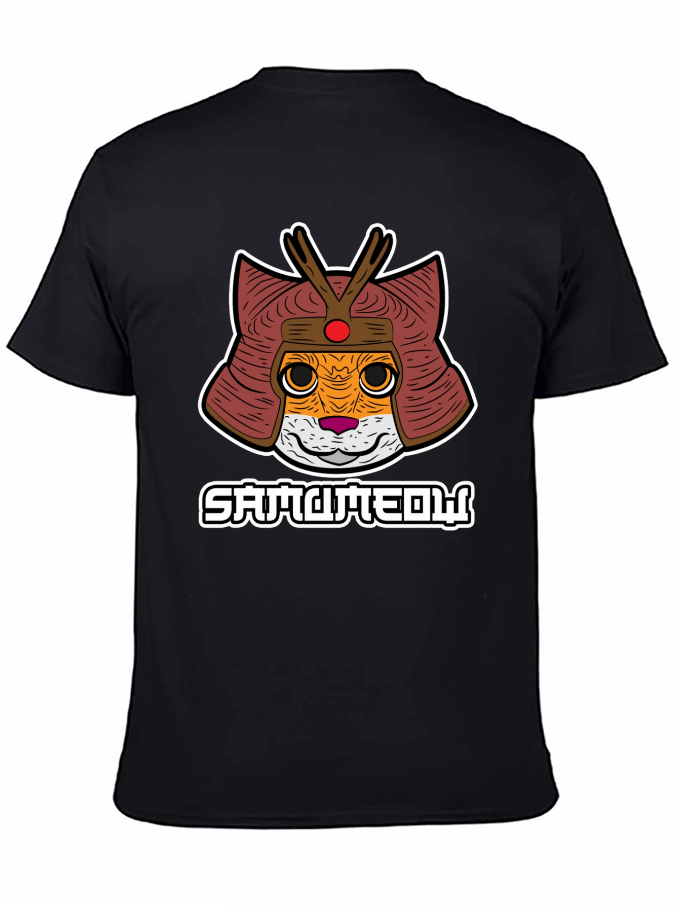 Samurameow T-Shirt: Cat Samurai