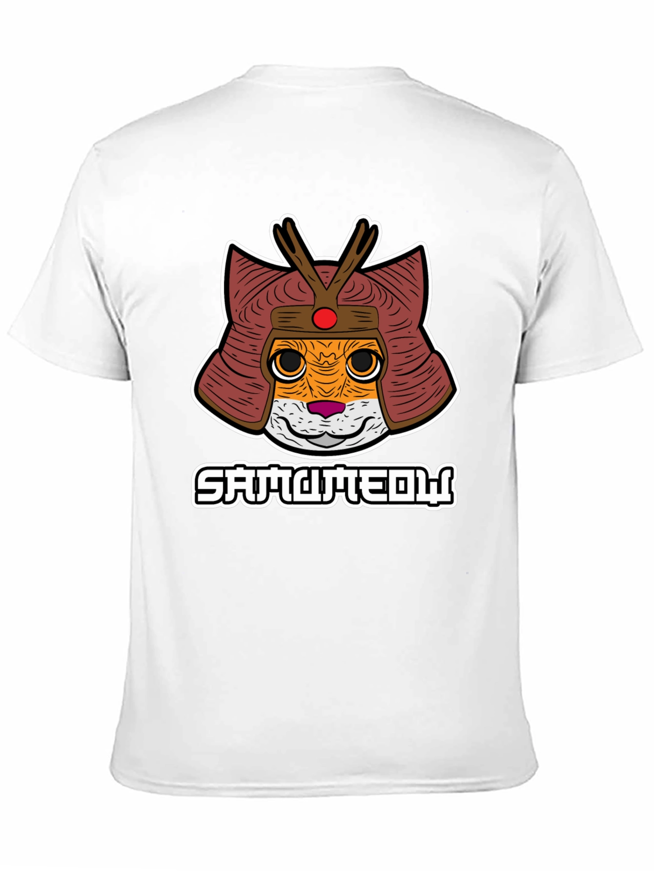 Samurameow T-Shirt: Cat Samurai