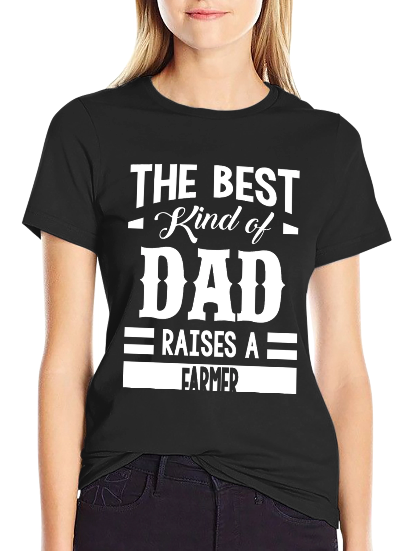 Best Kind of Dad Raises a Farmer T-Shirt