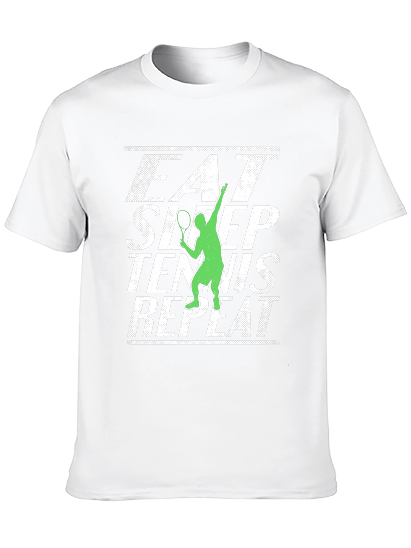 Eat Sleep Tennis Repeat Graphic Tee