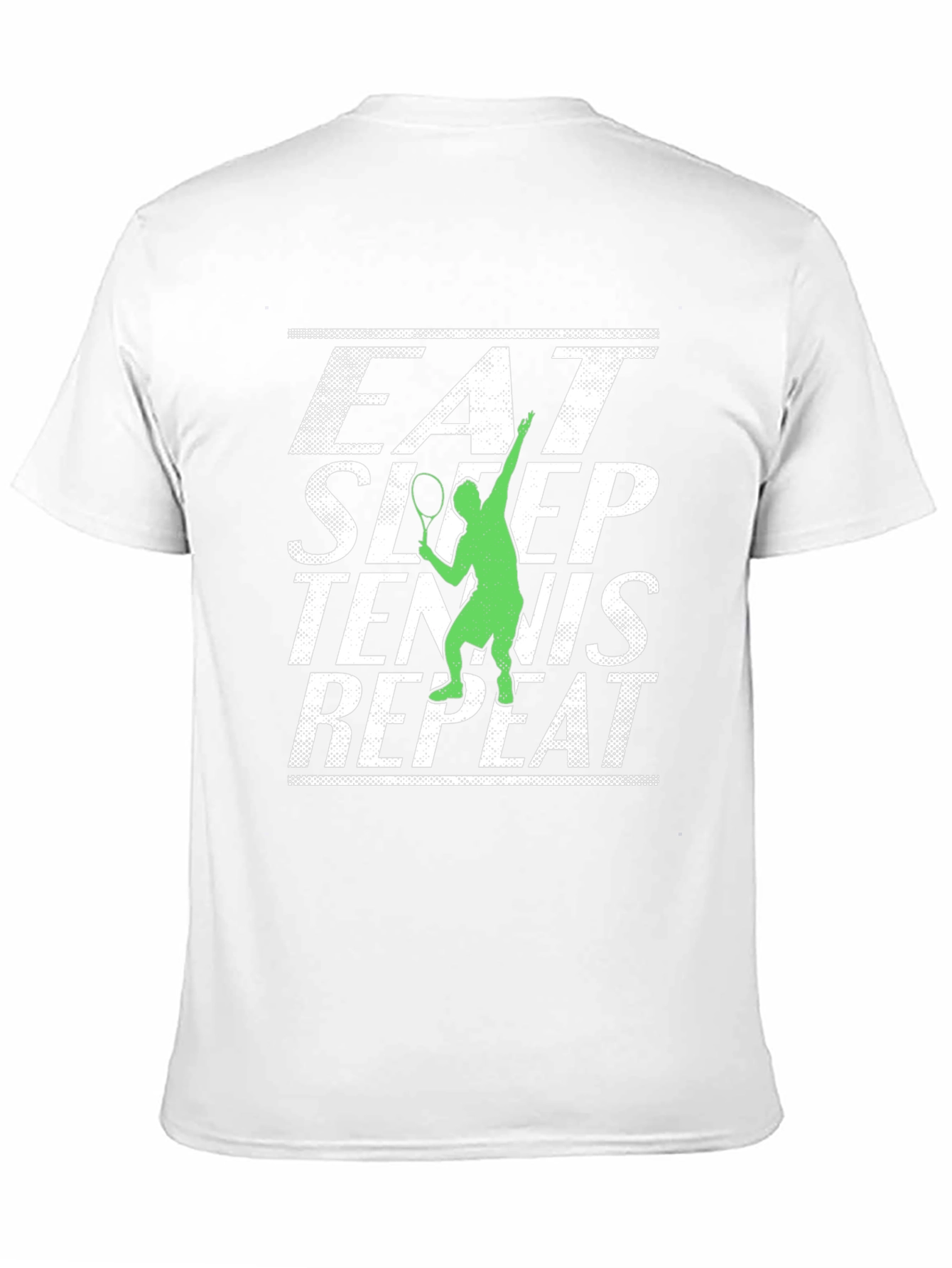 Eat Sleep Tennis Repeat Graphic Tee