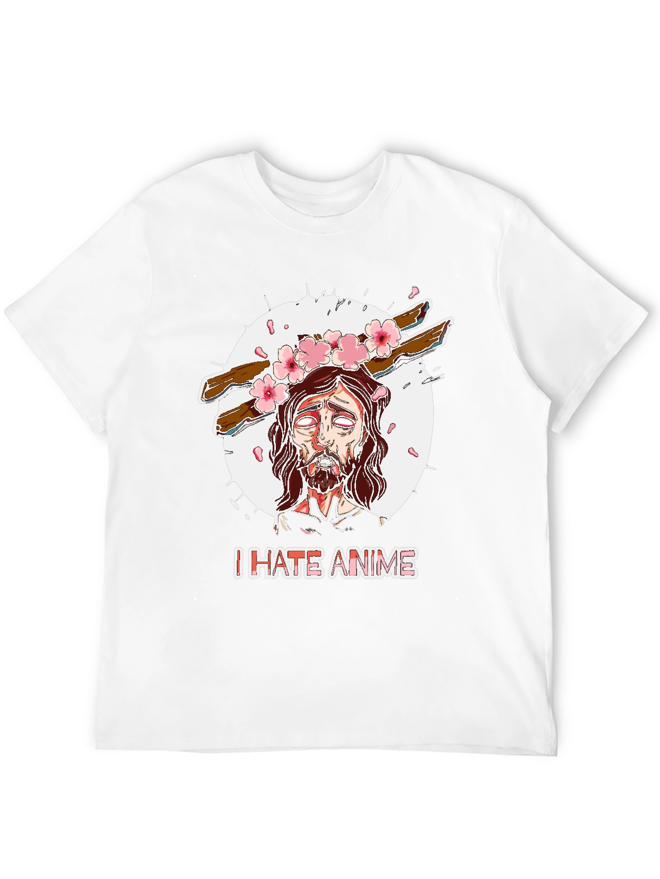 I Hate Anime Graphic Tee