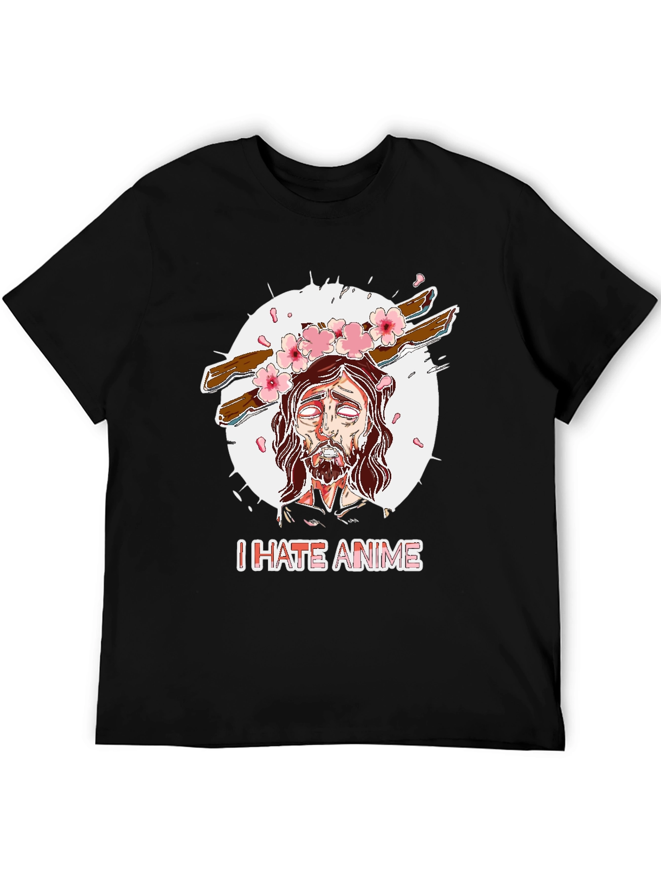I Hate Anime Graphic Tee