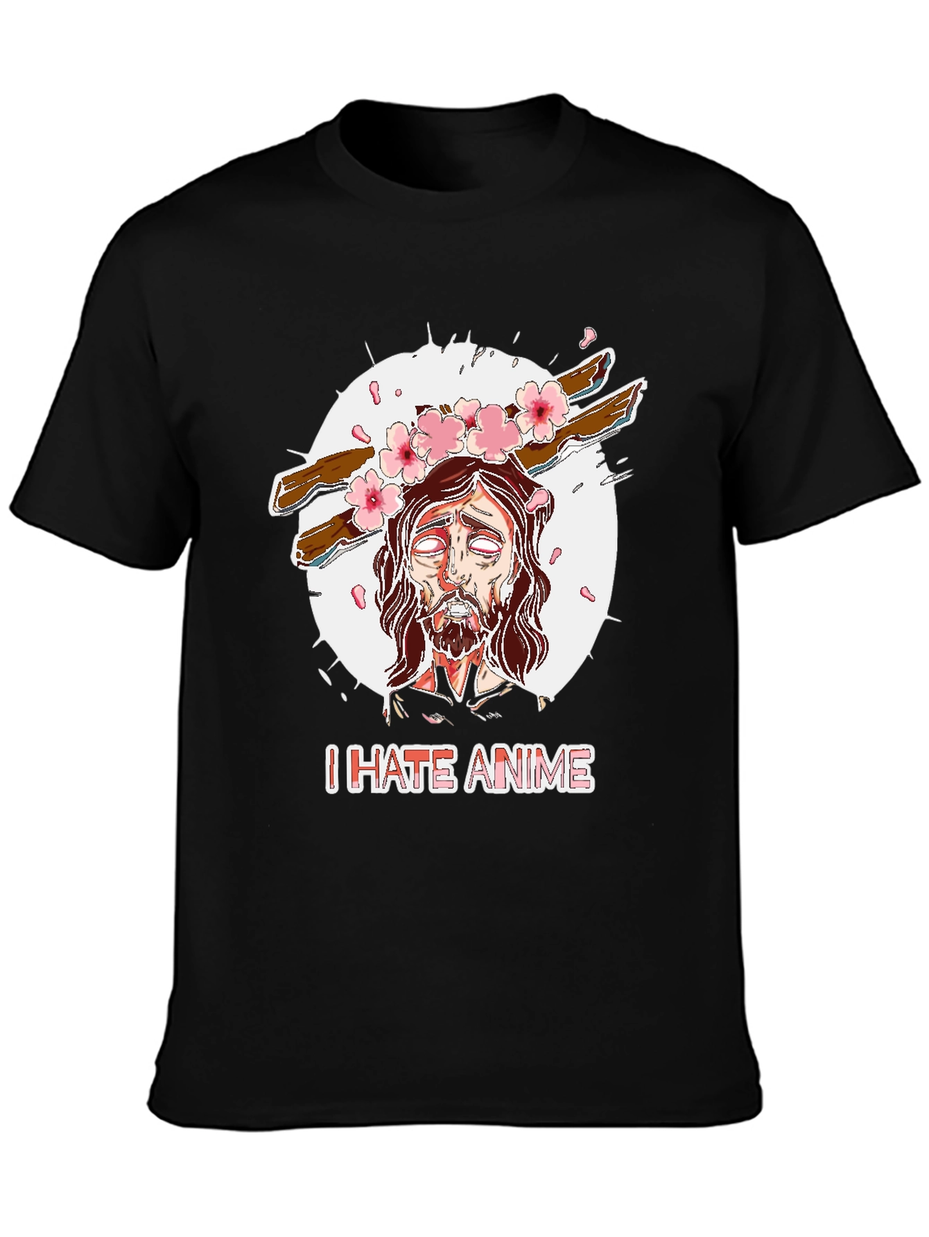 I Hate Anime Graphic Tee