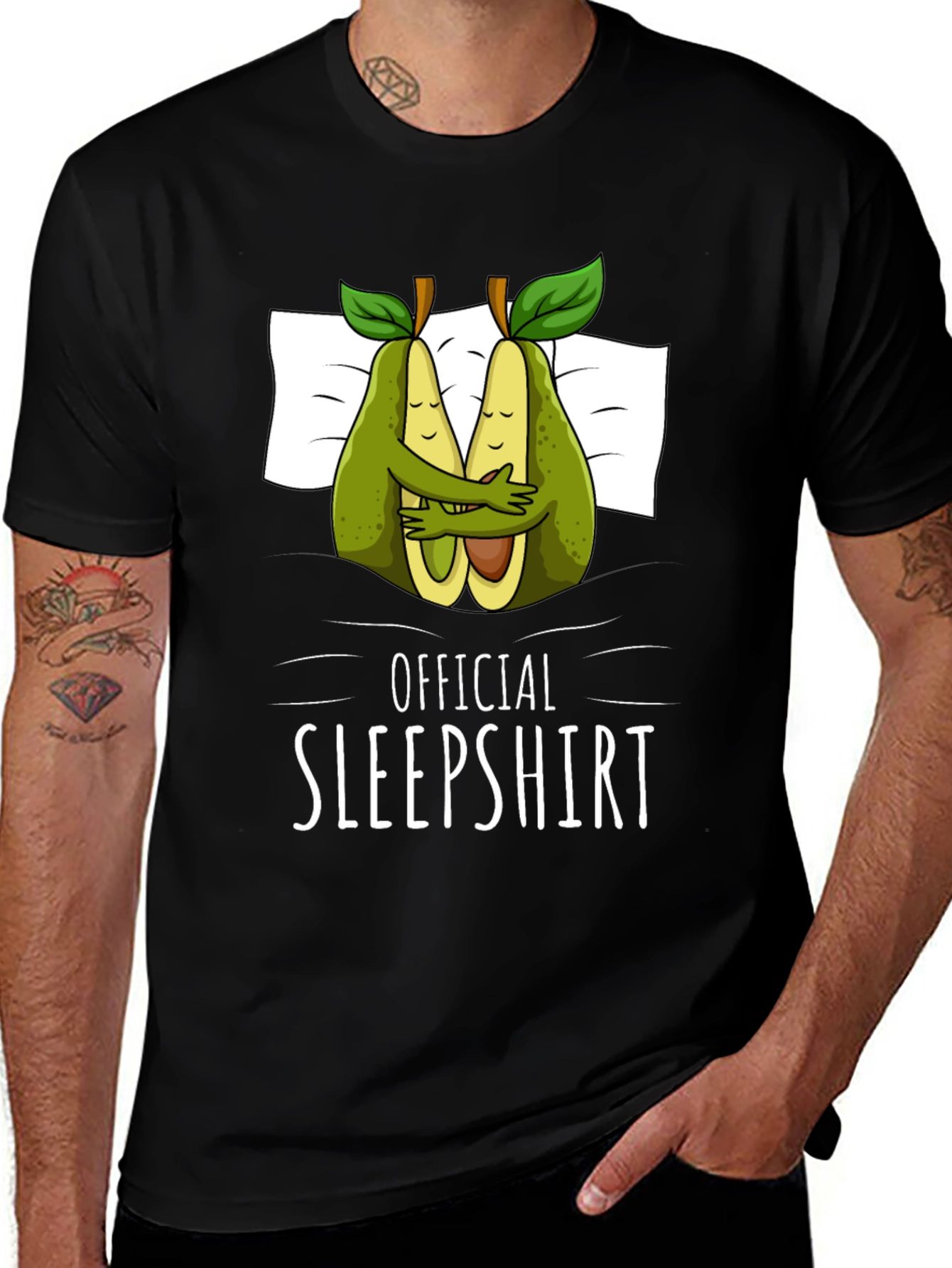 Avocado Sleepshirt Graphic Tee