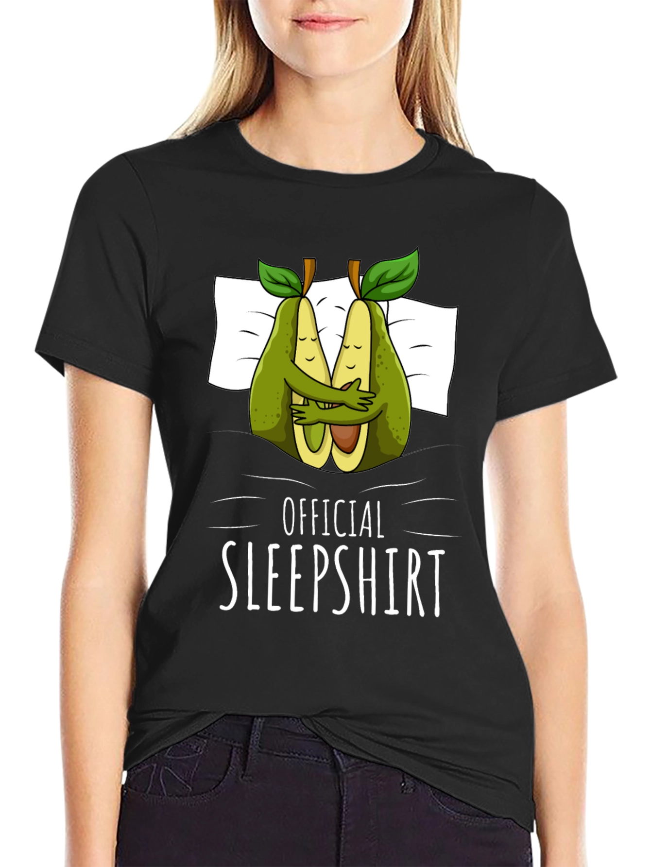 Avocado Sleepshirt Graphic Tee