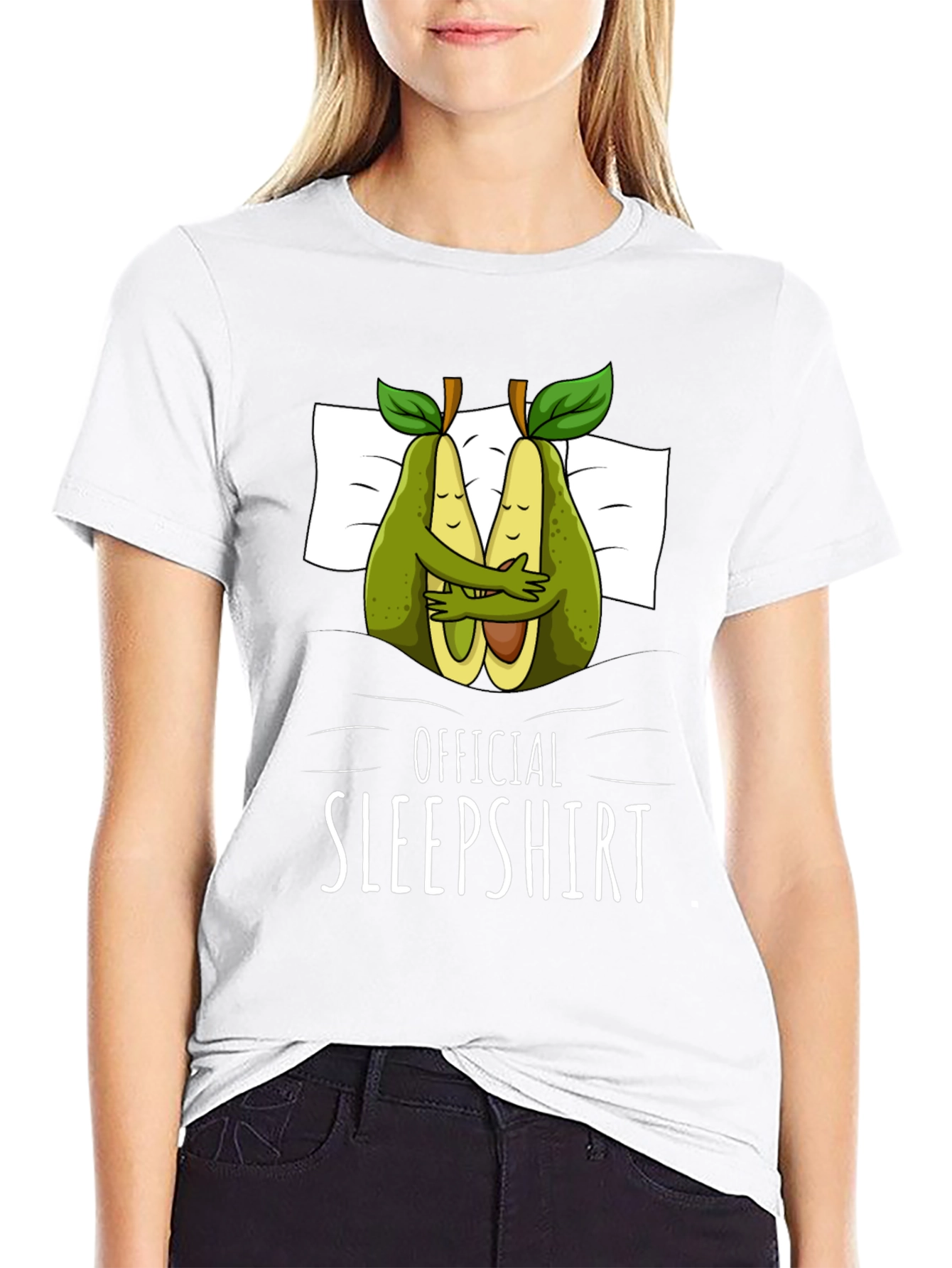 Avocado Sleepshirt Graphic Tee