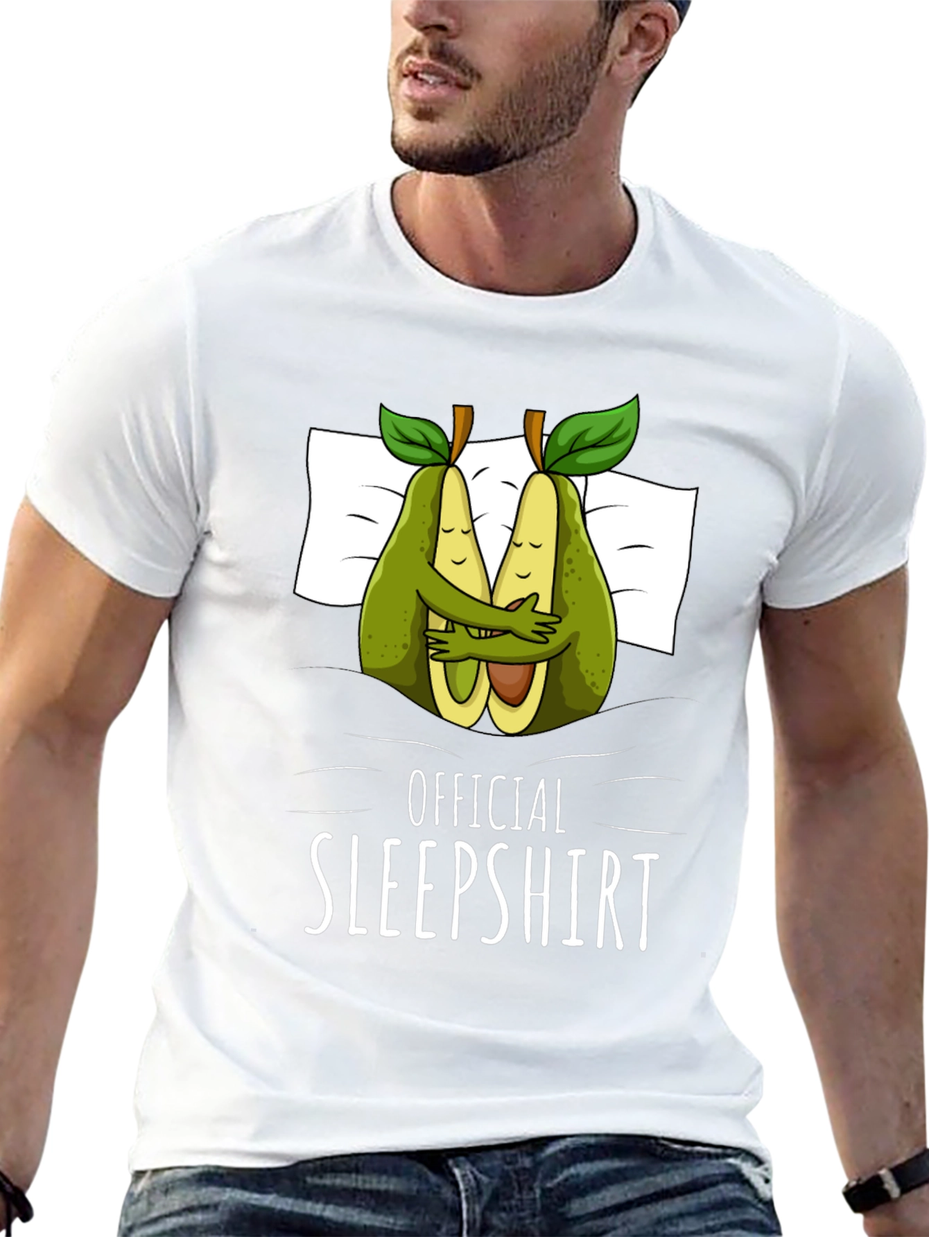 Avocado Sleepshirt Graphic Tee