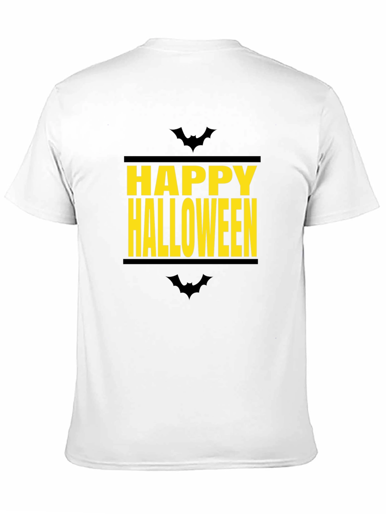 Happy Halloween Graphic Tee - Black