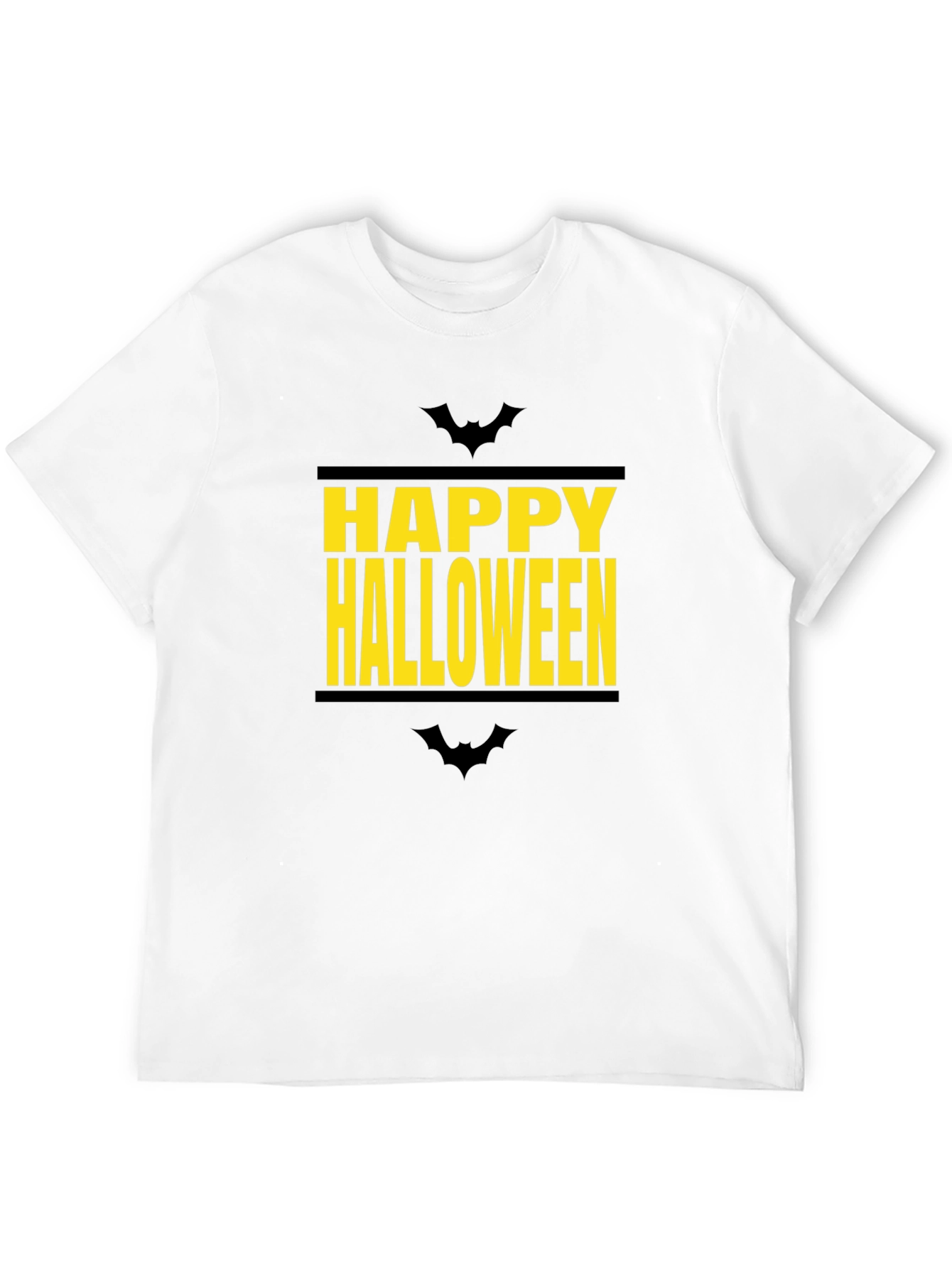 Happy Halloween Graphic Tee - Black