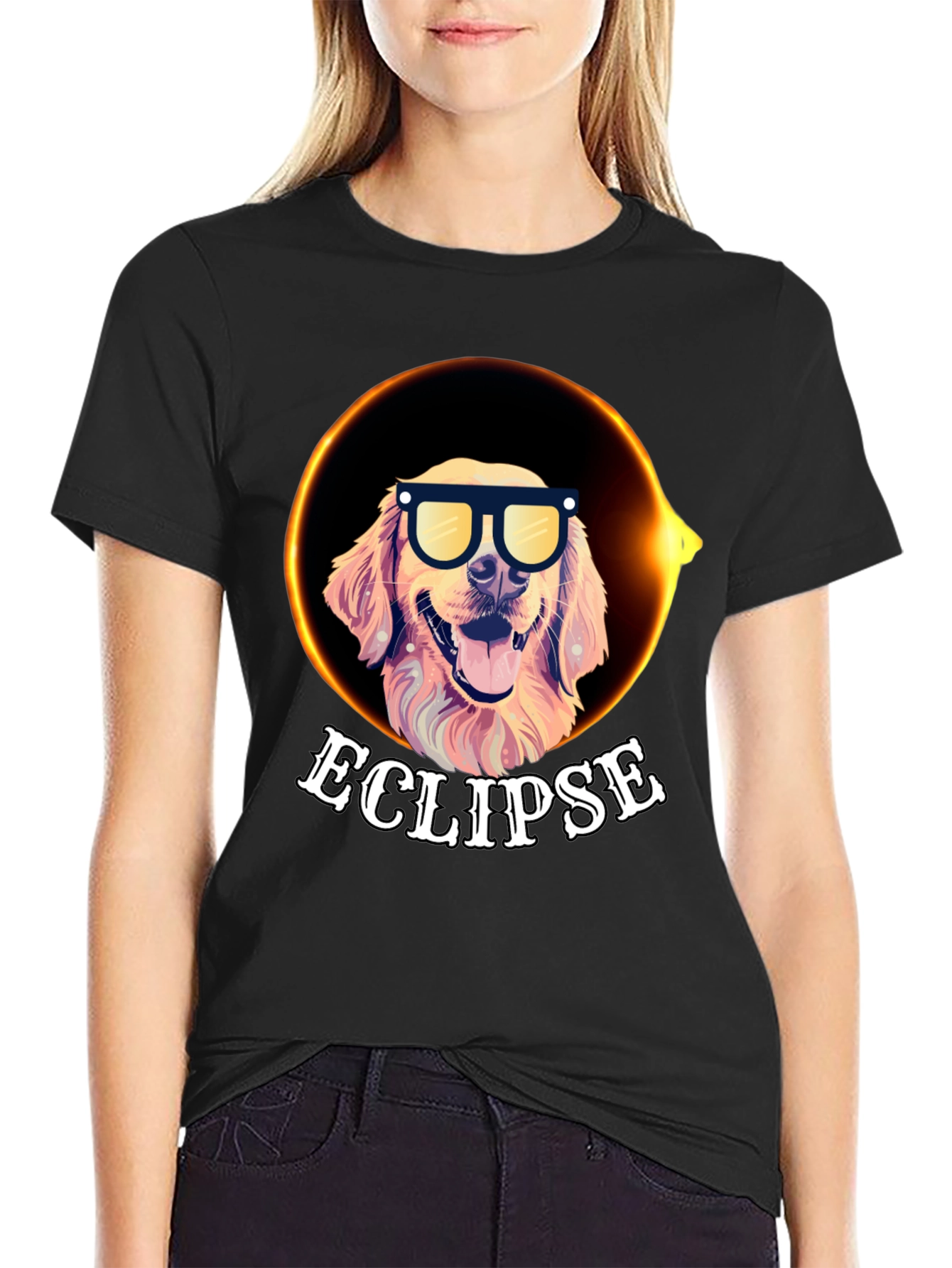 Eclipse Dog T-Shirt