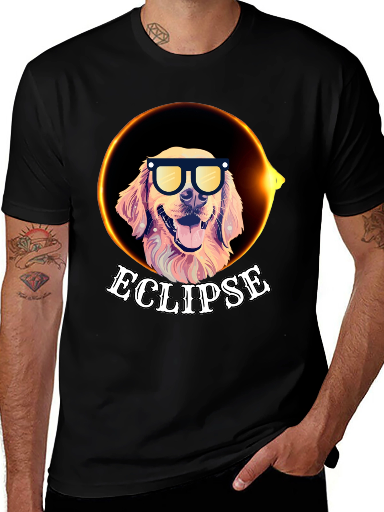 Eclipse Dog T-Shirt