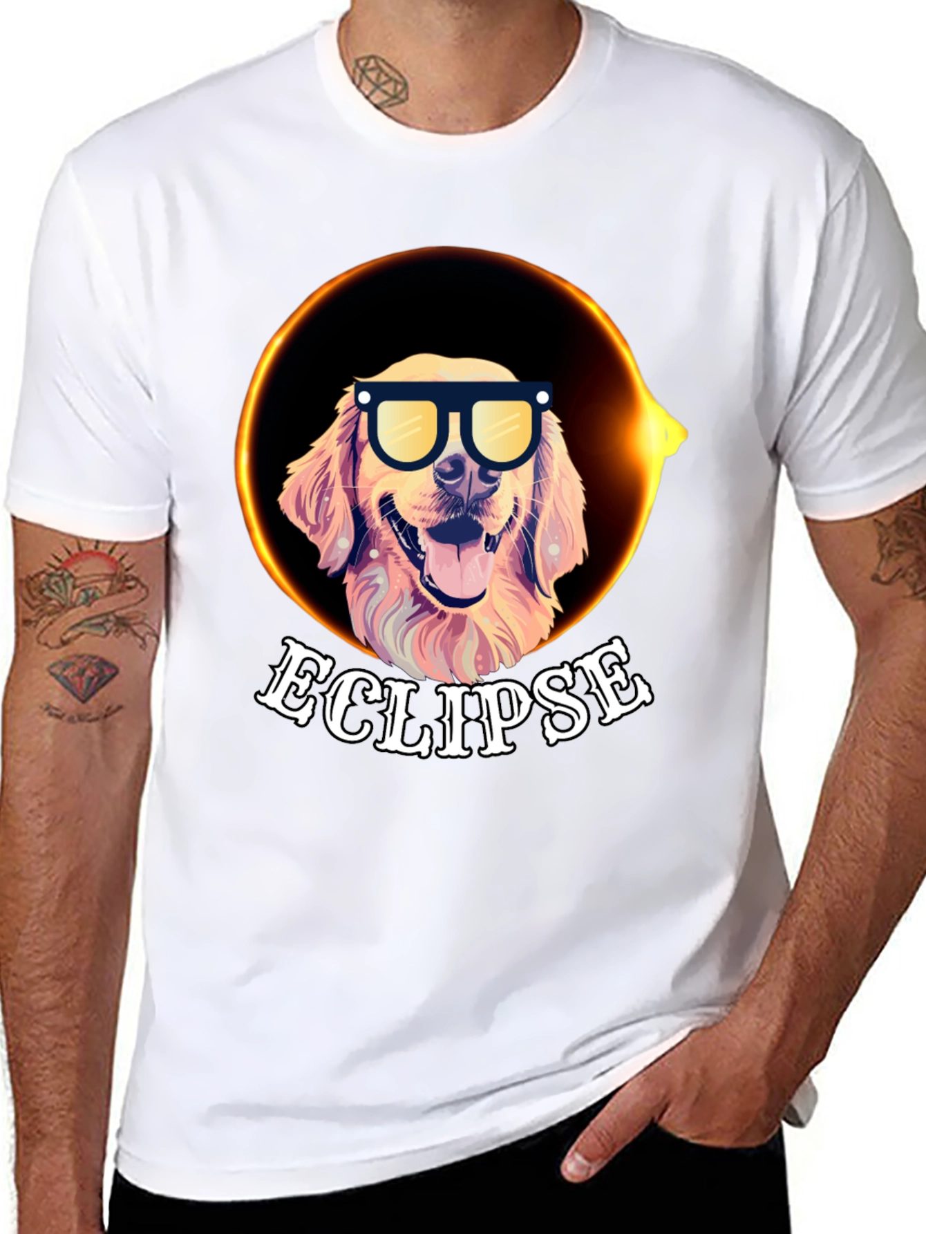 Eclipse Dog T-Shirt