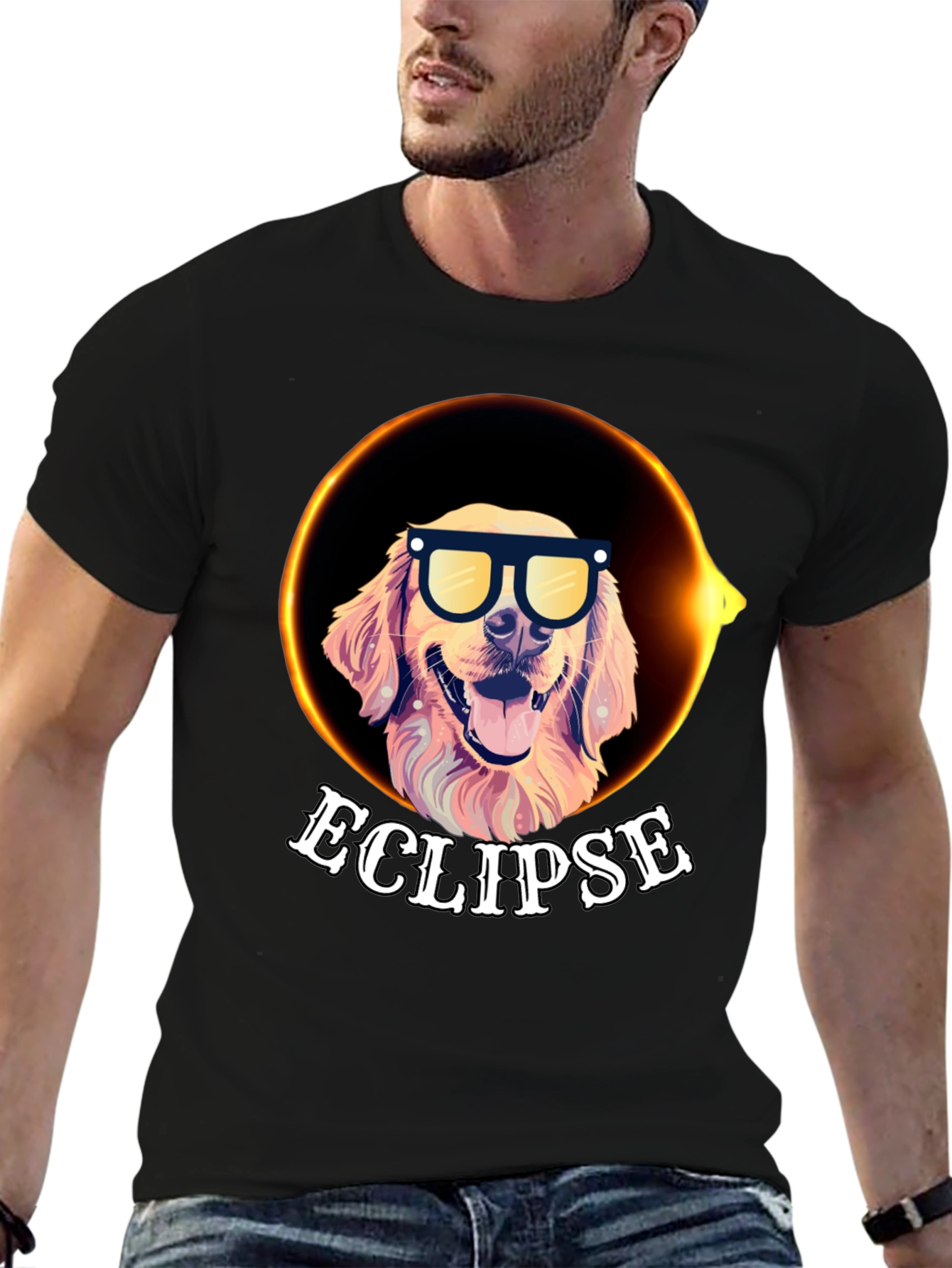 Eclipse Dog T-Shirt