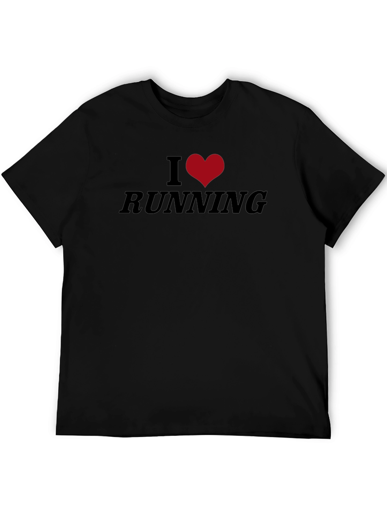 I Love Running T-Shirt - Sporty Graphic Tee