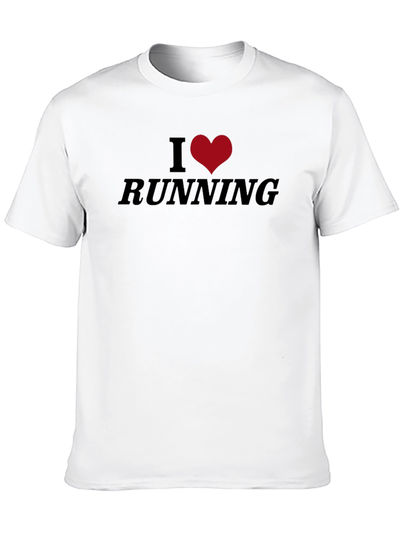 I Love Running T-Shirt - Sporty Graphic Tee