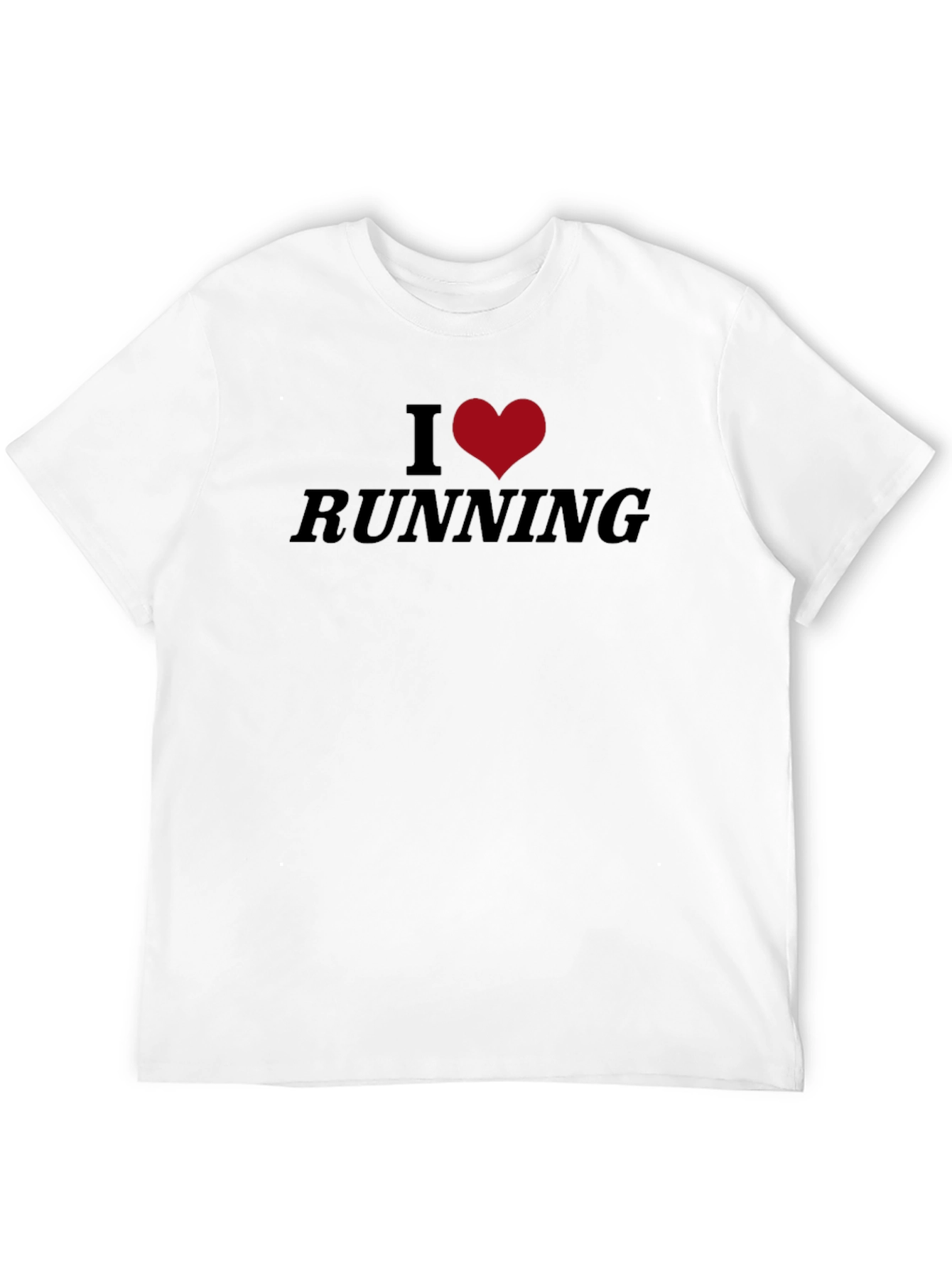 I Love Running T-Shirt - Sporty Graphic Tee