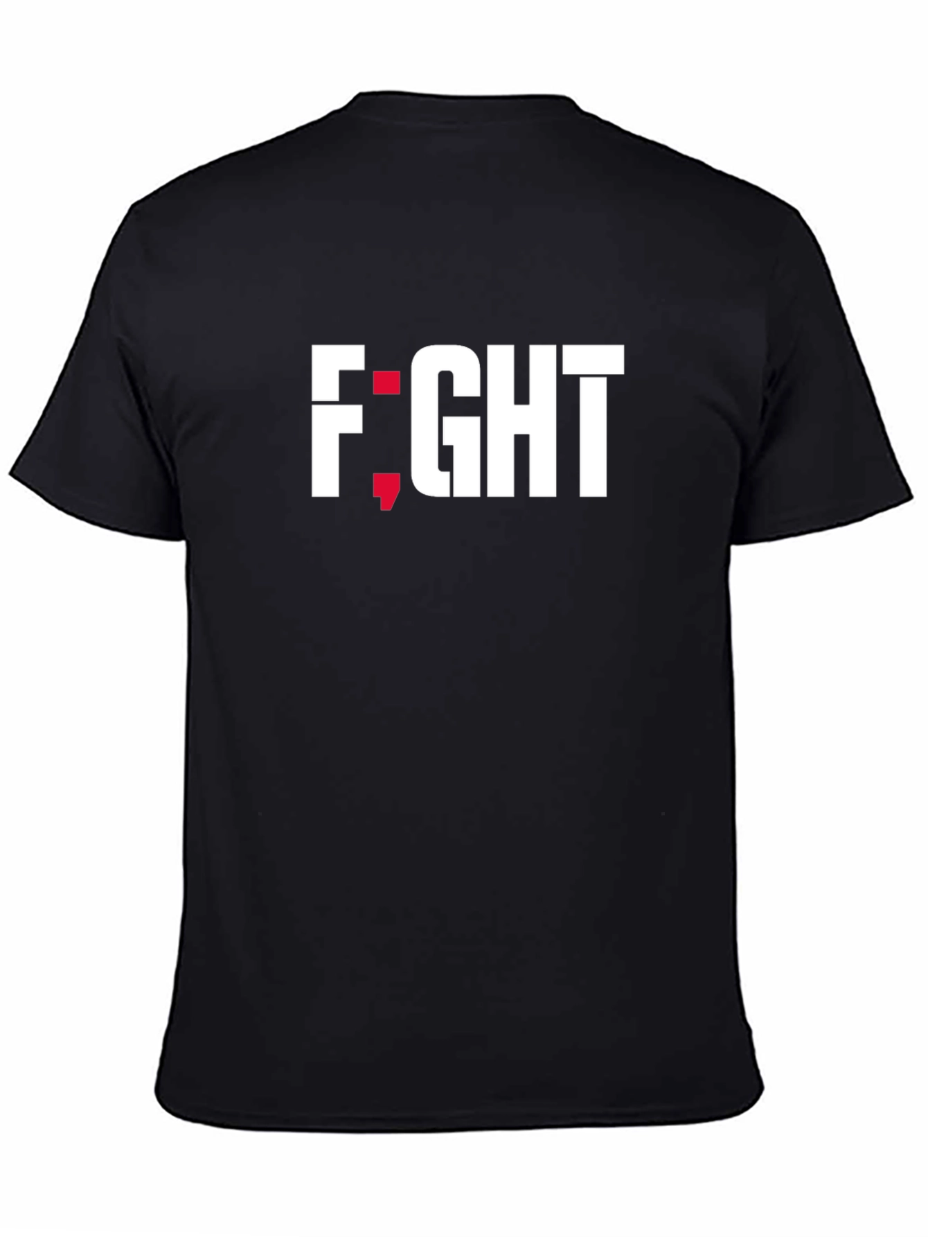 Fight Semicolon Mental Health Awareness Tee