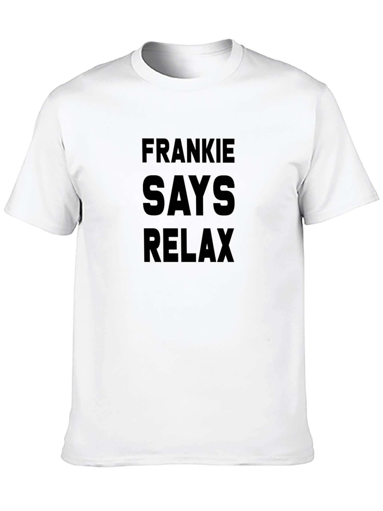 Frankie Says Relax Graphic Tee - Classic Slogan T-Shirt