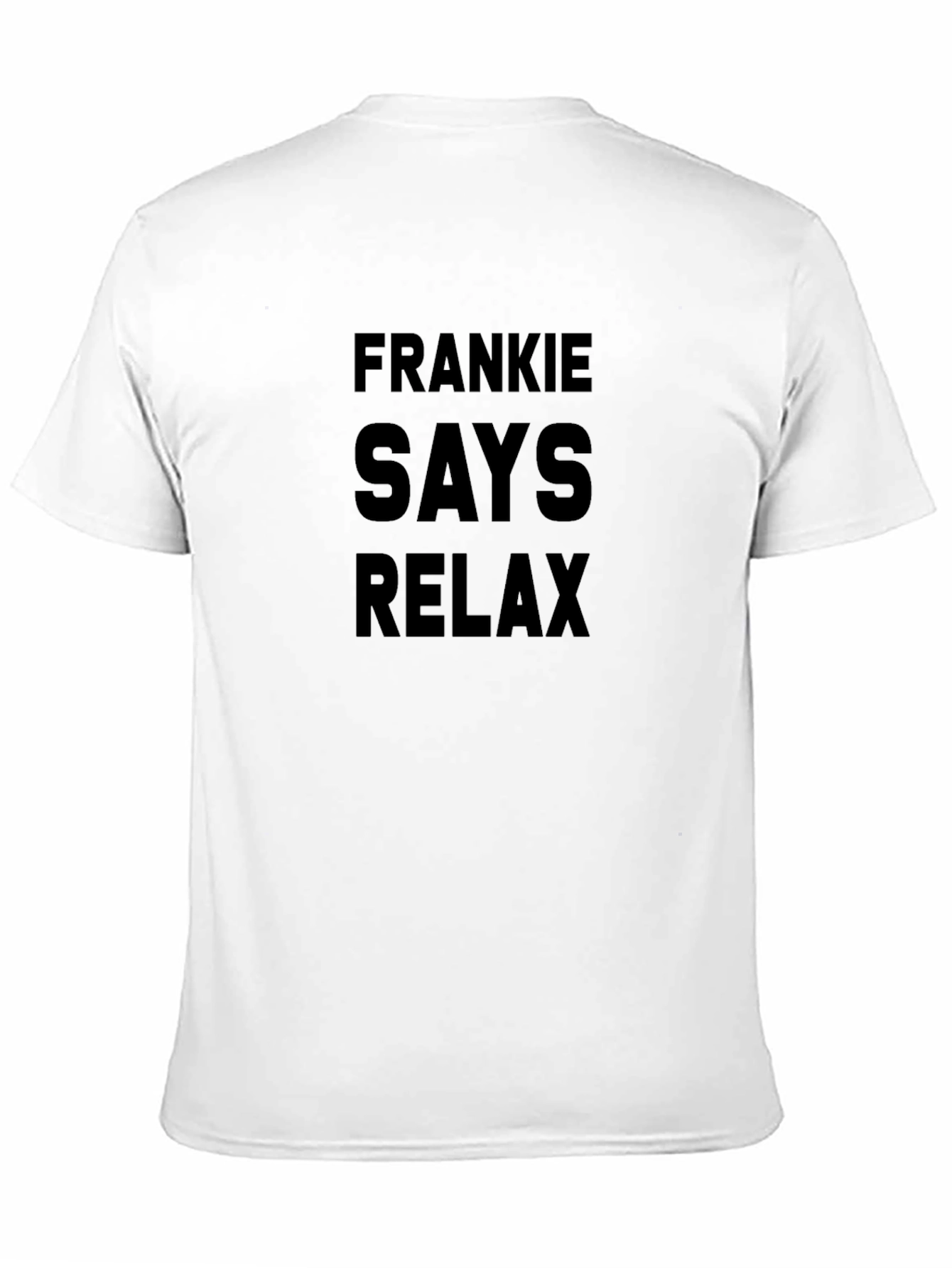 Frankie Says Relax Graphic Tee - Classic Slogan T-Shirt