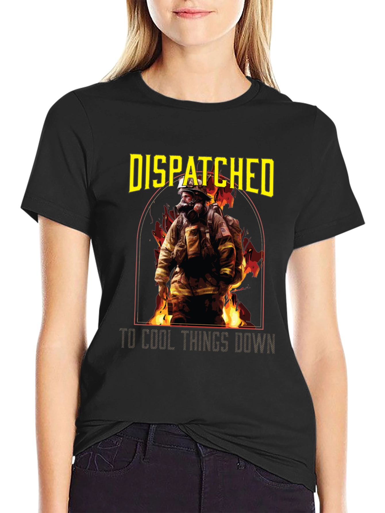 Firefighter Dispatcher T-Shirt - Cool Things Down