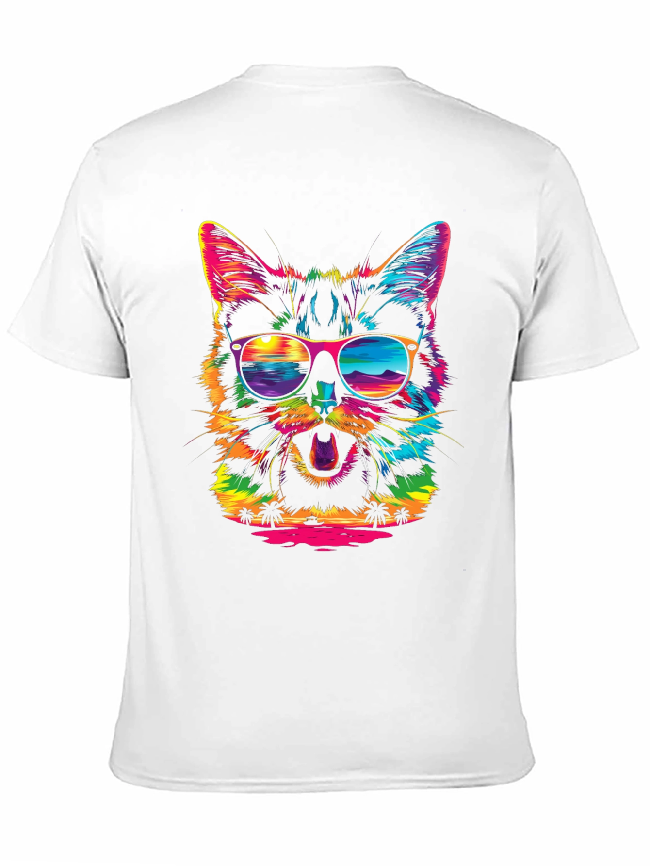 Retro Cat Graphic Tee