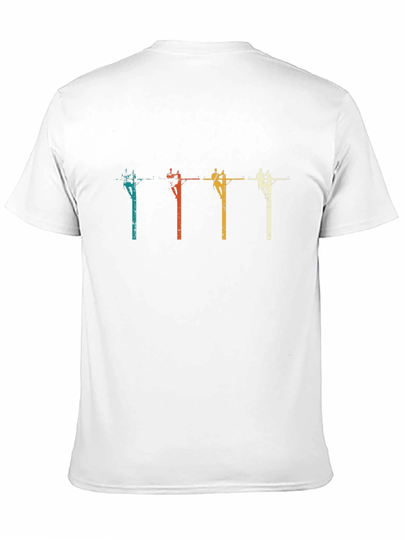 Lineman Retro T-Shirt - Power Line Worker Tee