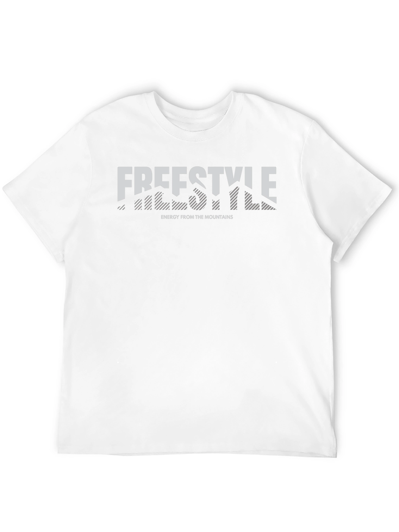 Freestyle Energy Mountains Graphic T-Shirt - Black