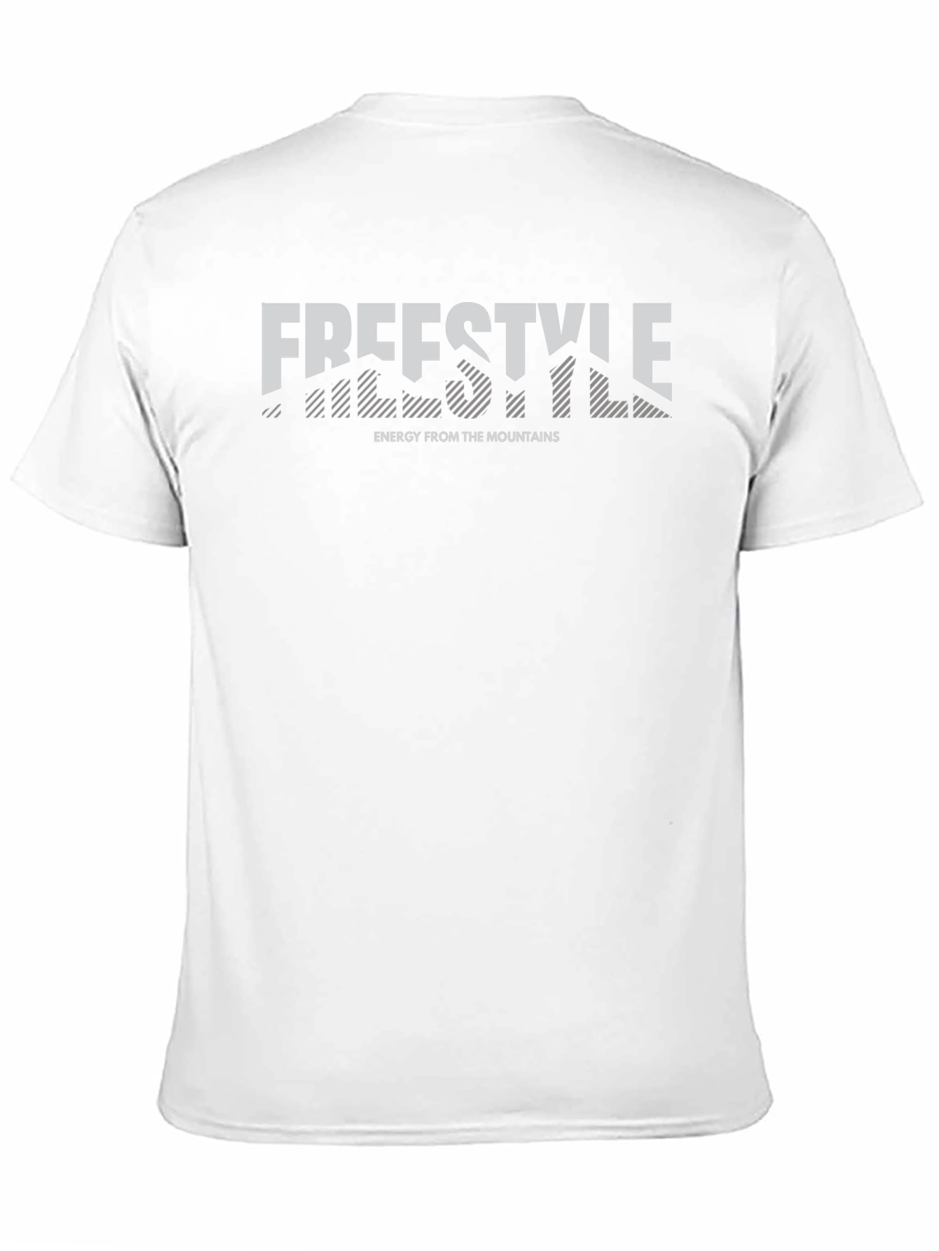 Freestyle Energy Mountains Graphic T-Shirt - Black