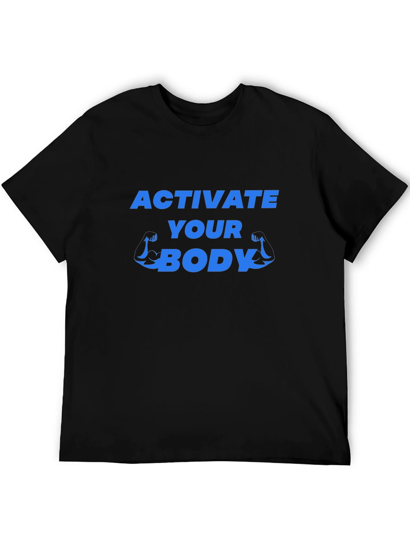 Activate Your Body Graphic Tee - Black