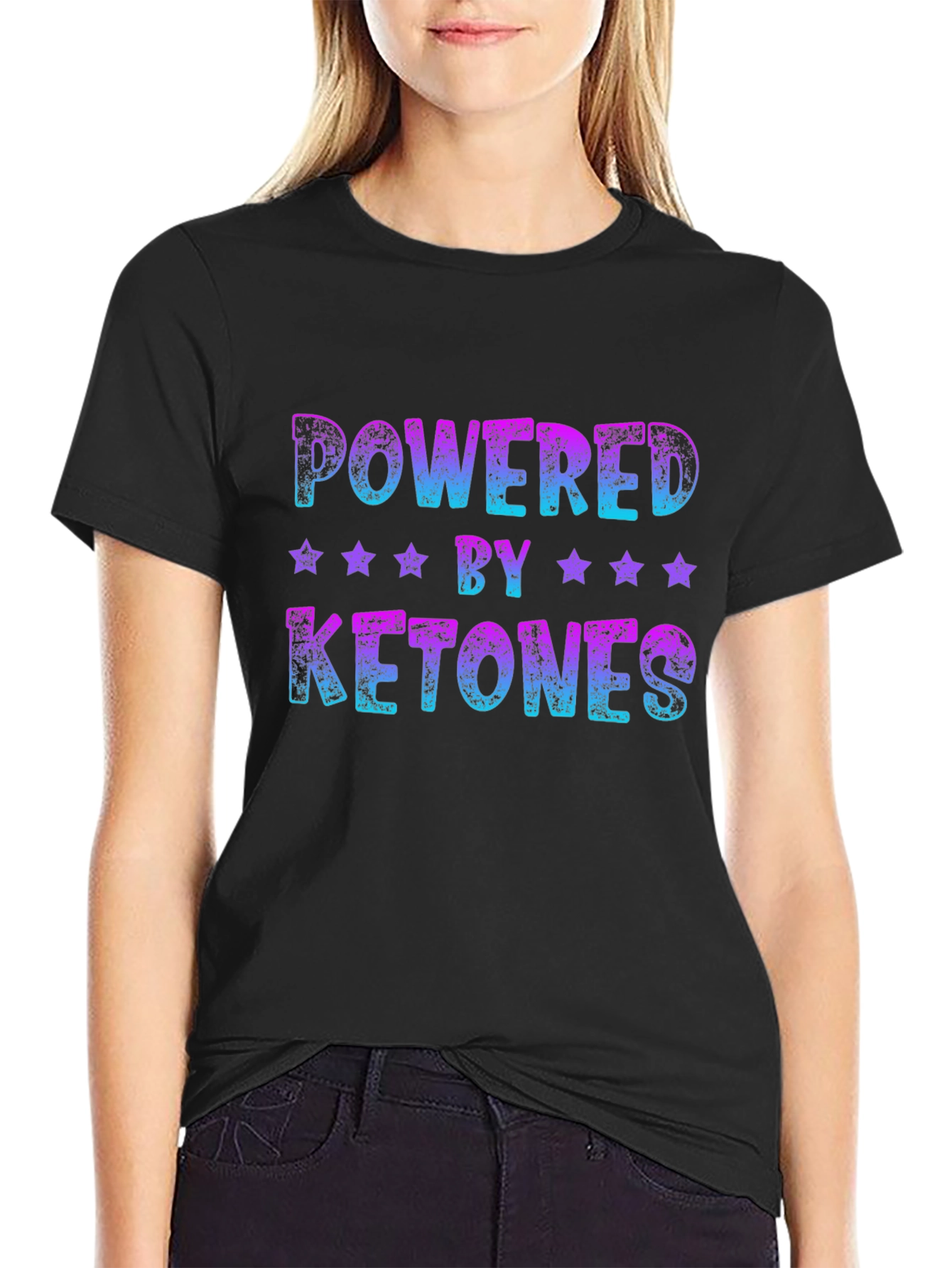 Powered By Ketones Graphic T-Shirt